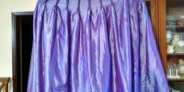 Curtains with lining