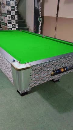 5/10 Chinese pool snooker table underground pockets 0