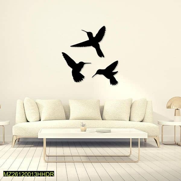 pack oF 3, walL decOr sparrows 0