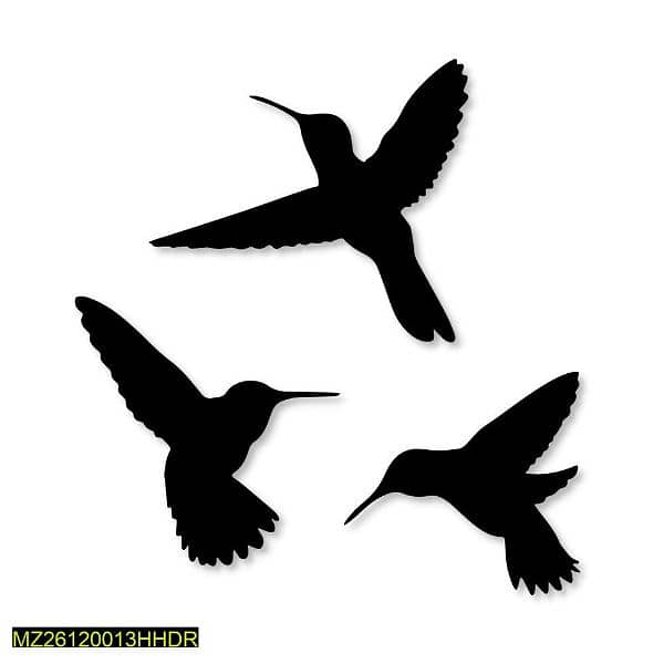 pack oF 3, walL decOr sparrows 1