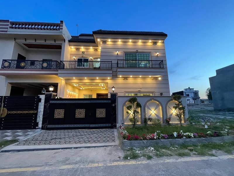 7 Marla Brand New Modern Design Luxury House For Sale In Citi Housing Jhelum 0