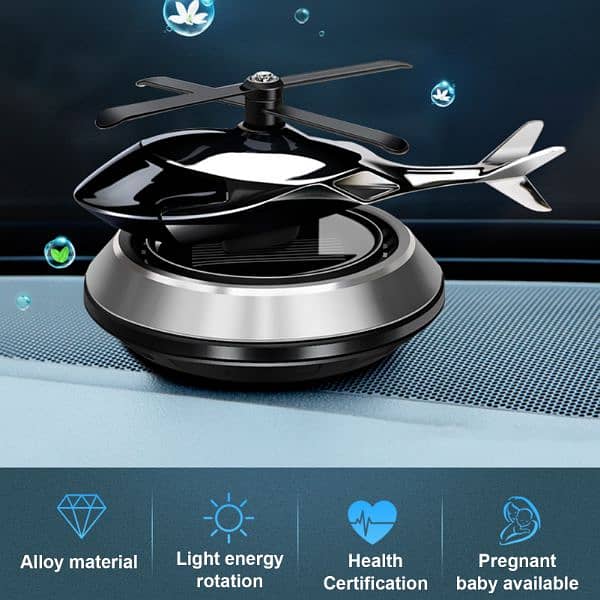 Solar Helicopter Air freshener for cars 1
