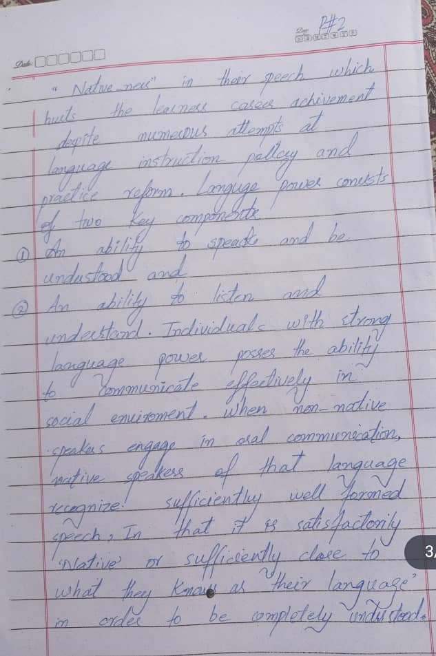 Handwriting assignment 1