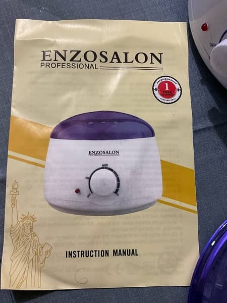 Enzosalon wax heater hair removal beauty item 8