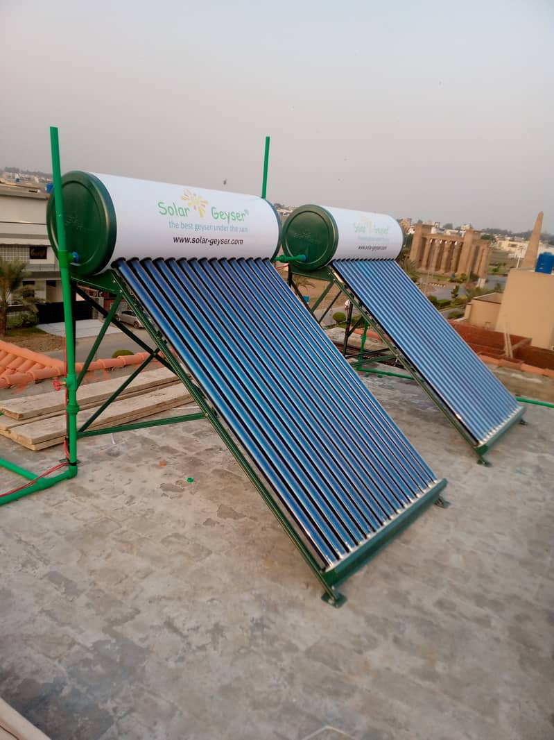 Solar Geyser,Get FREE Hot Water From Sun,Delivery All Pakistan, New 5