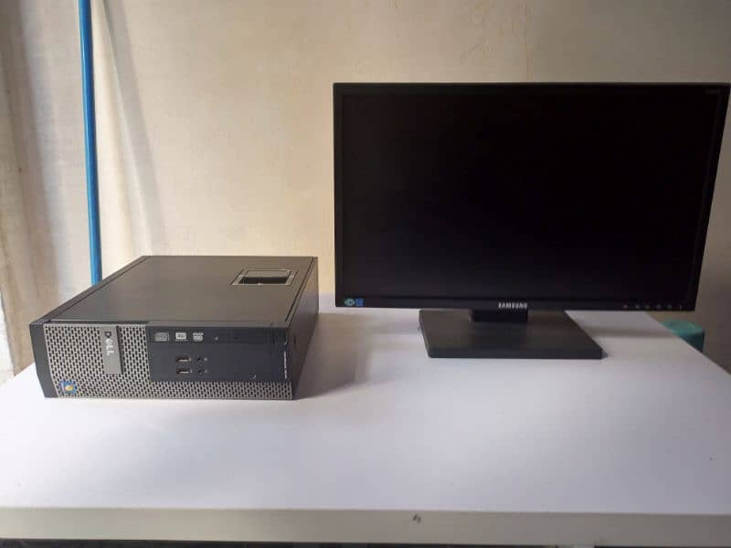 Samsung monitor 22 inch S22E450+i5 3rd gen desktop 1