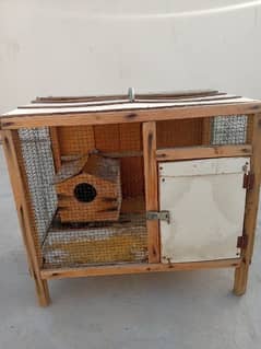 cage for 1 pair whit nest box