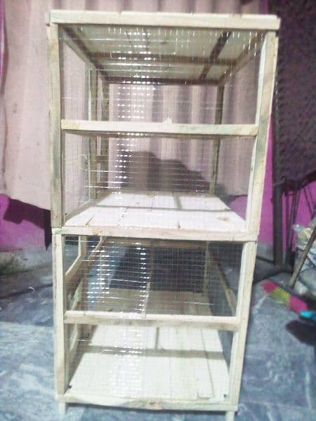 New beautiful double portion cage for sale 3