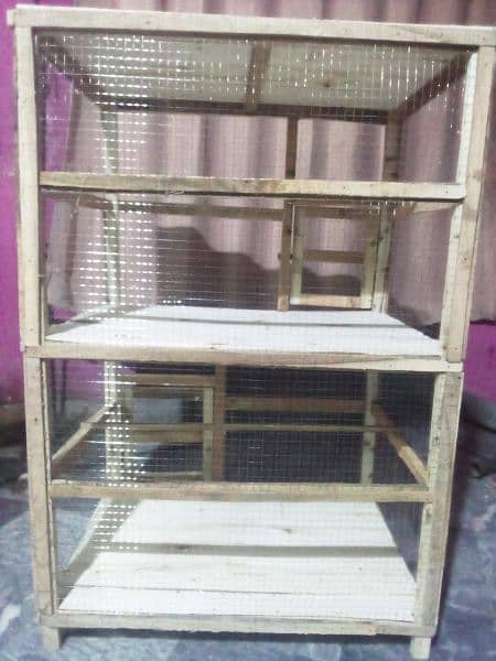 New beautiful double portion cage for sale 5