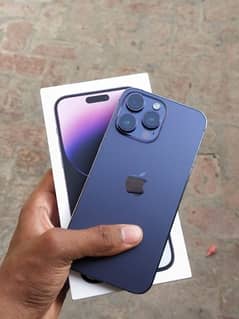 iPhone 14 Pro Max 256gb with Box non PTA jV Just Fase id k issue h