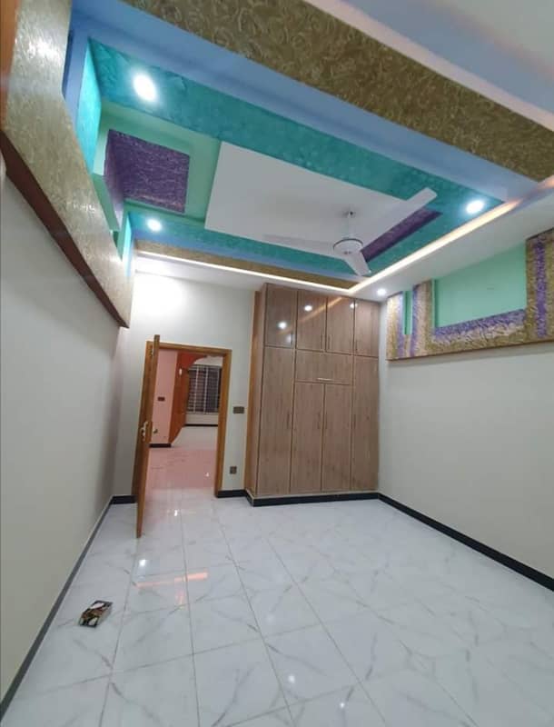 Brand New Tiles Flooring 5 marla double story house in phase 4A Ghouri Ghauri town Islamabad 2