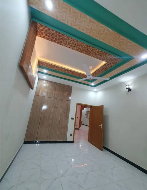 Brand New Tiles Flooring 5 marla double story house in phase 4A Ghouri Ghauri town Islamabad 3