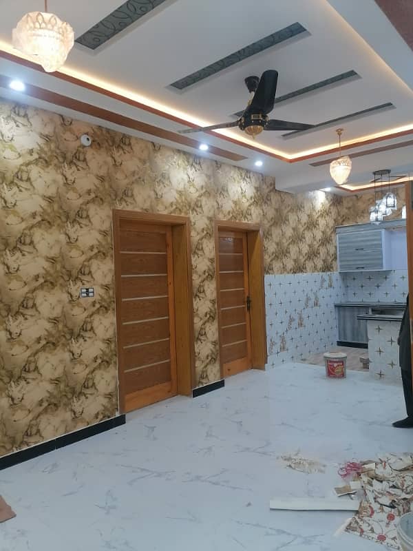 Brand New Tile Flooring 6 marla Single Story House in Ghauri Ghouri Town Islamabad 2