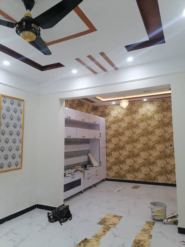 Brand New Tile Flooring 6 marla Single Story House in Ghauri Ghouri Town Islamabad 5