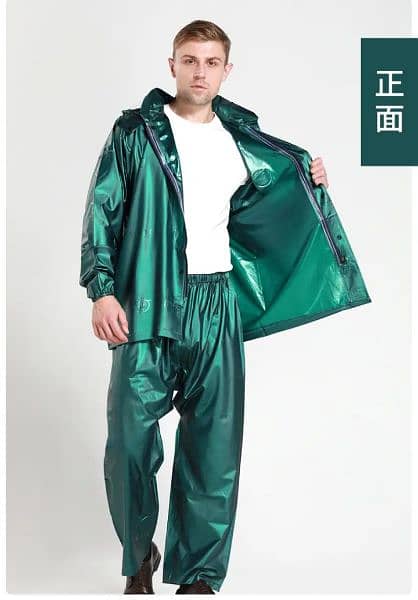 PVC Rubber Raincoat  Barsati Imported YD-912 Original Brand 7