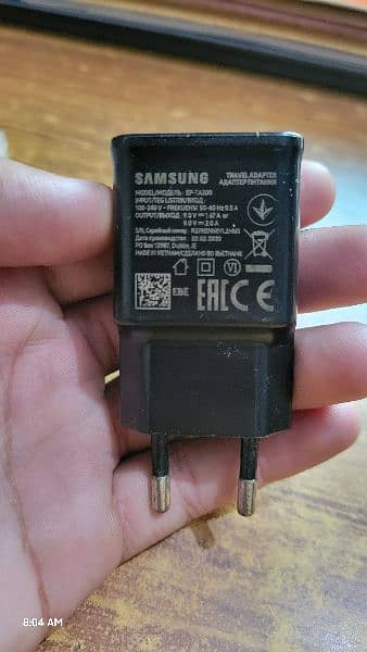 Samsung 15W Fast Original Box out charger. 2