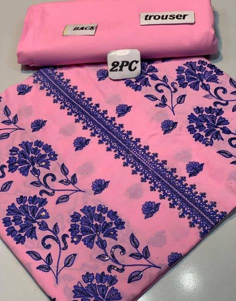 Sale Sale 2pc Fabrik lown full embroided 1