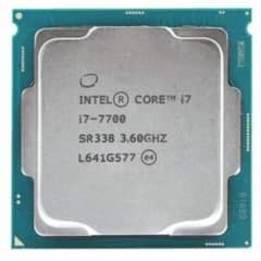 intel i7 7th gen 7700 processor for sell in very responsible price