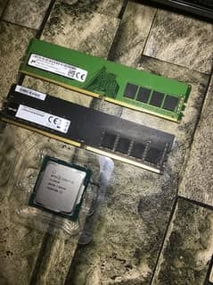 cpu + ram package (Intel Core i3 10100 cpu + ddr4 32gb 3200mhz ram)