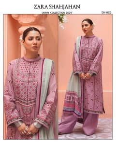 (Shirt ,Trouser & DupattaFront lawn  Embroidered (چیکن کا