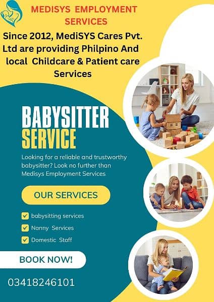 Experienced Babysitters Nanny Maid Nurse | Cook Chef Baby sitters 0