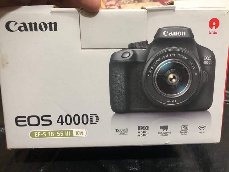 Canon EOS 4000D 18-55 III new 4