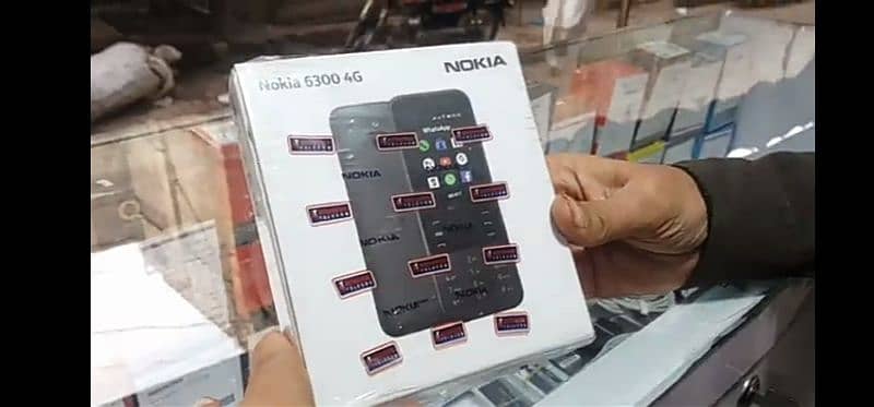 Nokia-6300 4G Smart keypad Mobile[original] PTA-PROVED 8