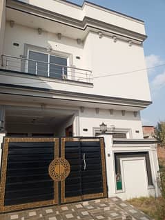 5 Marla Brand New House For Rent In Punjab University Town 2 Main Shokat Khanam Road Lahore 0