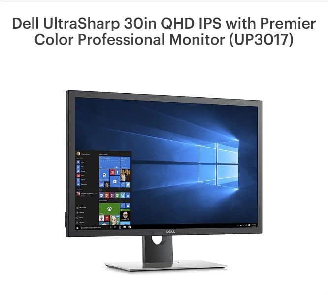 DELL'S FLAGSHIP PROFESIONAL 30 INCH IPS 2K MONITOR 2