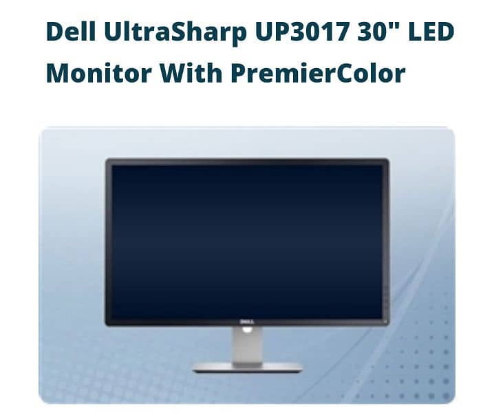 DELL'S FLAGSHIP PROFESIONAL 30 INCH IPS 2K MONITOR 3
