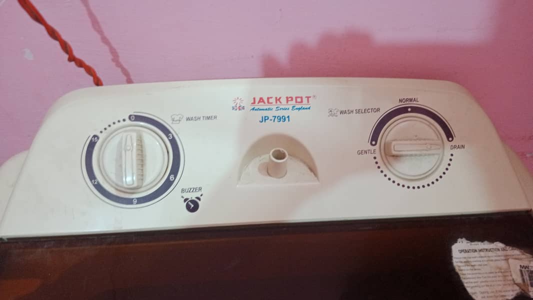 Jack pot Washing machine 2