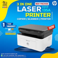 HP Laser MFP 135a 3 in 1 Printer