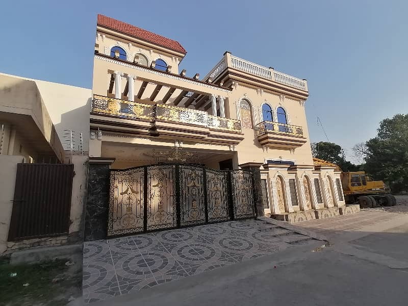 Well-constructed Brand New House Available For sale In Marghzar Officers Colony 1