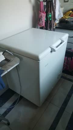 HAIER used deep freezer in working condition.