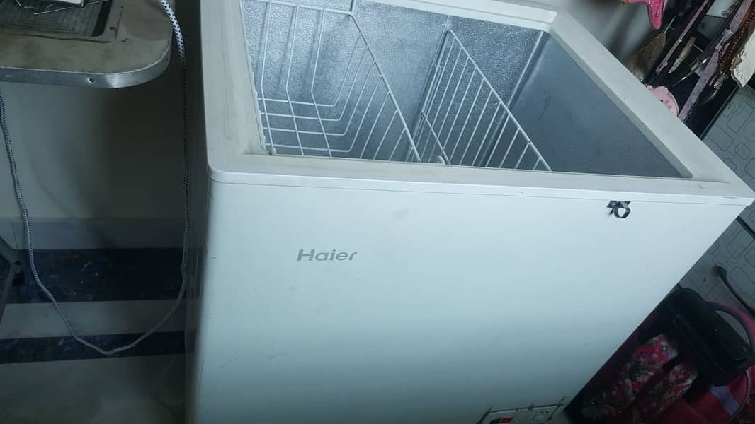 HAIER used deep freezer in working condition. 3