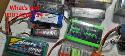 Lipo battery for homemade drone 4s 6s