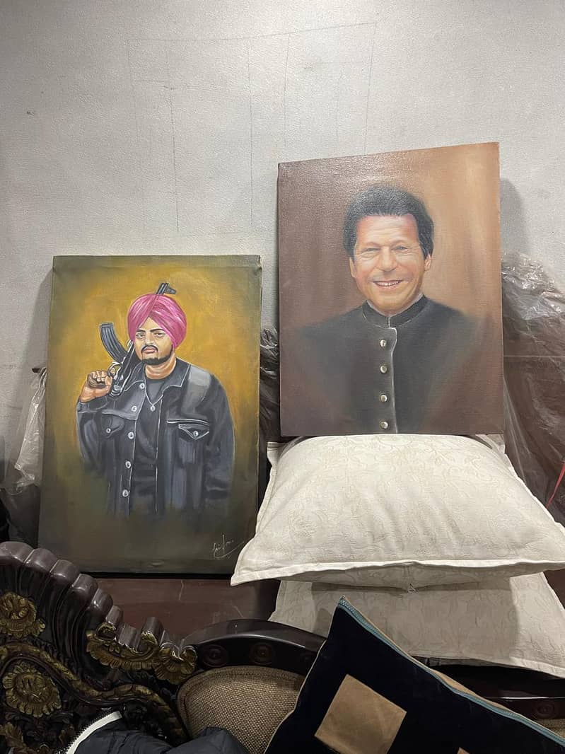 Portrait Imran Khan For Sale 1