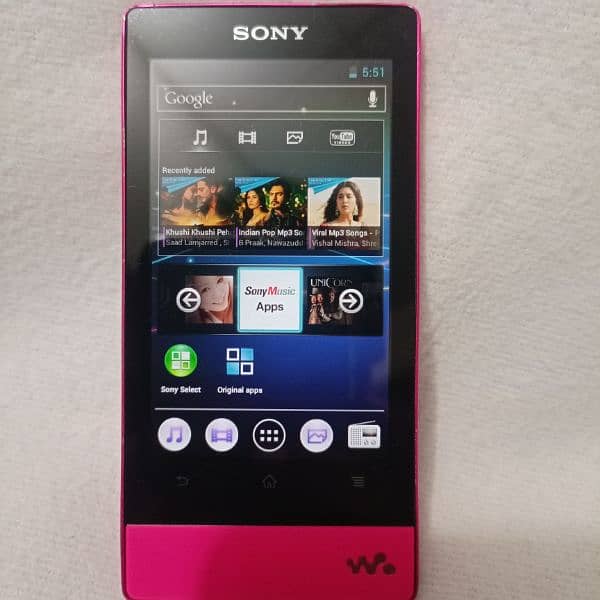 Sony walkman android 1