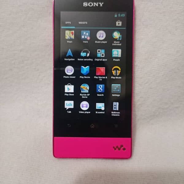 Sony walkman android 5