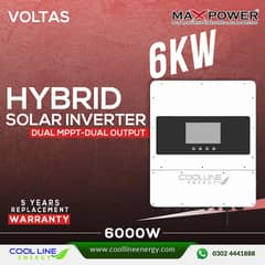 Maxpower 6kw Hybrid Inverter - VOLTAS - IP65