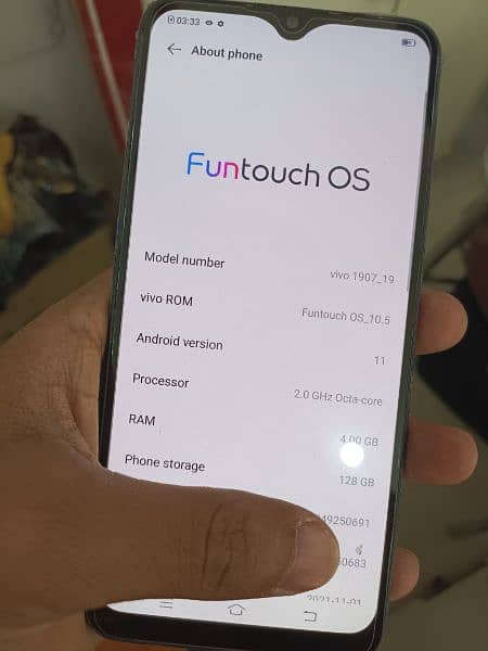 vivo s1 with box charger 2
