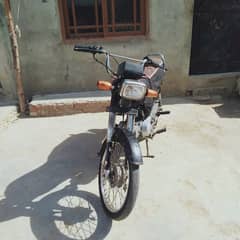 Honda CD70  i think 2008 model all documents completed