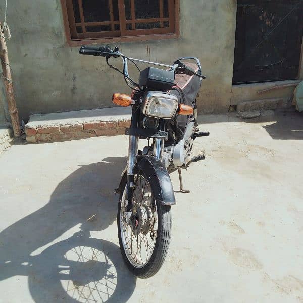 Honda CD70  i think 2008 model all documents completed 7