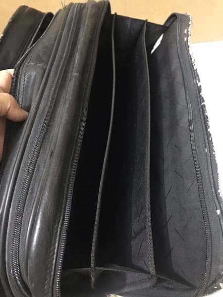 2, Samsonite Leather laptop bag  / Office Bag / documents bag 10