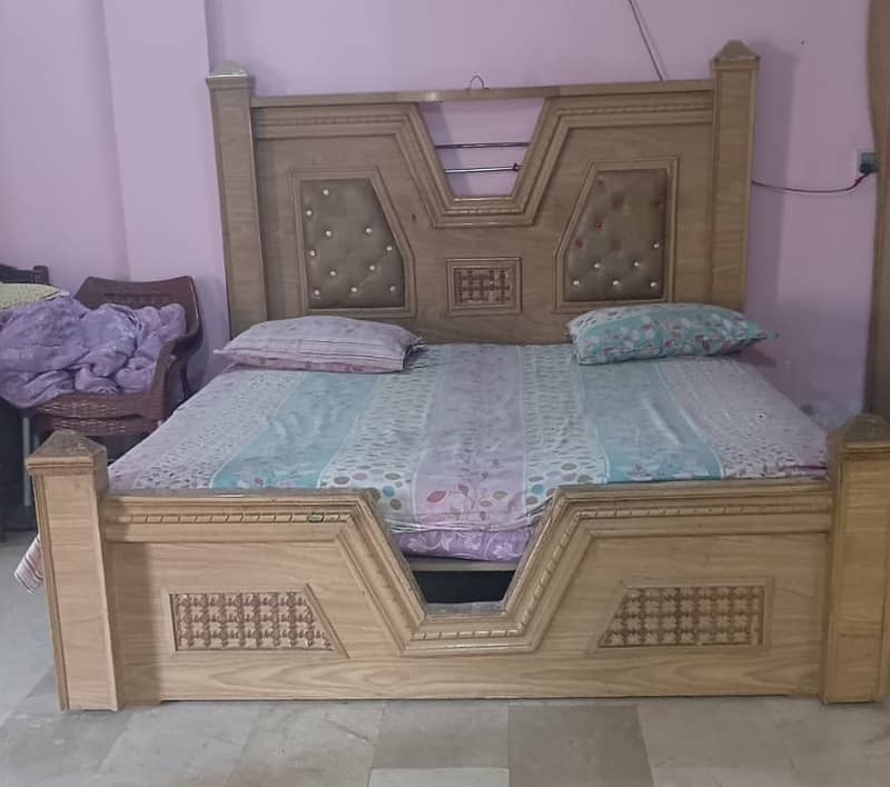 Bed Room Set, best Cheep Price, Lamination, 1