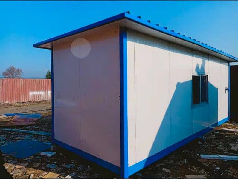 Bullet proof cabin|Prefab homes|Site office container with kitchen 6