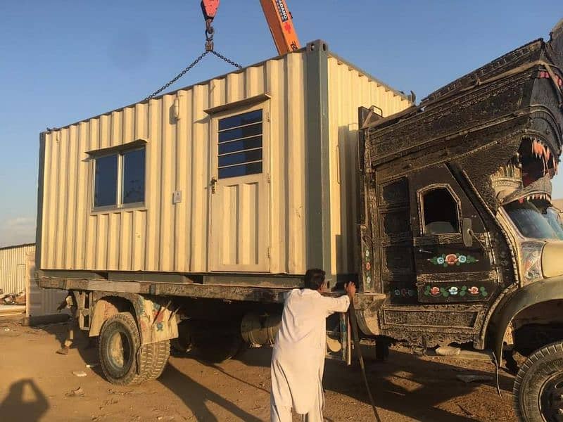 Bullet proof cabin|Prefab homes|Site office container with kitchen 12
