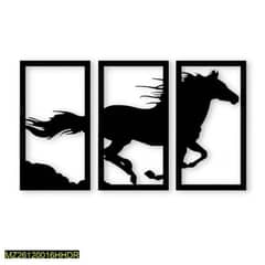 Three Panel Horse Frames 0