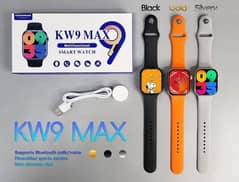 KW 9 MAX Smartwatch Wireless Charging Support