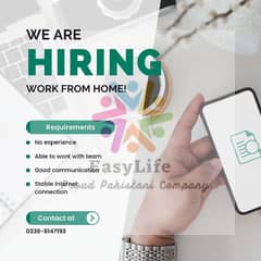 Easy work from home opportunity